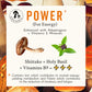 POWER - Shiitake Mushroom Supplement Capsules  with Holy Basil + Iron for Energy